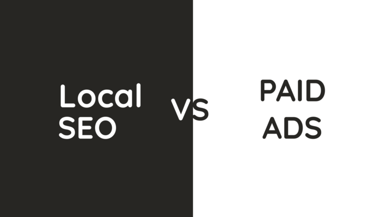 Local SEO vs Paid Ads