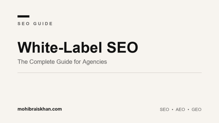 White-label SEO: how agencies resell SEO services under their own brand