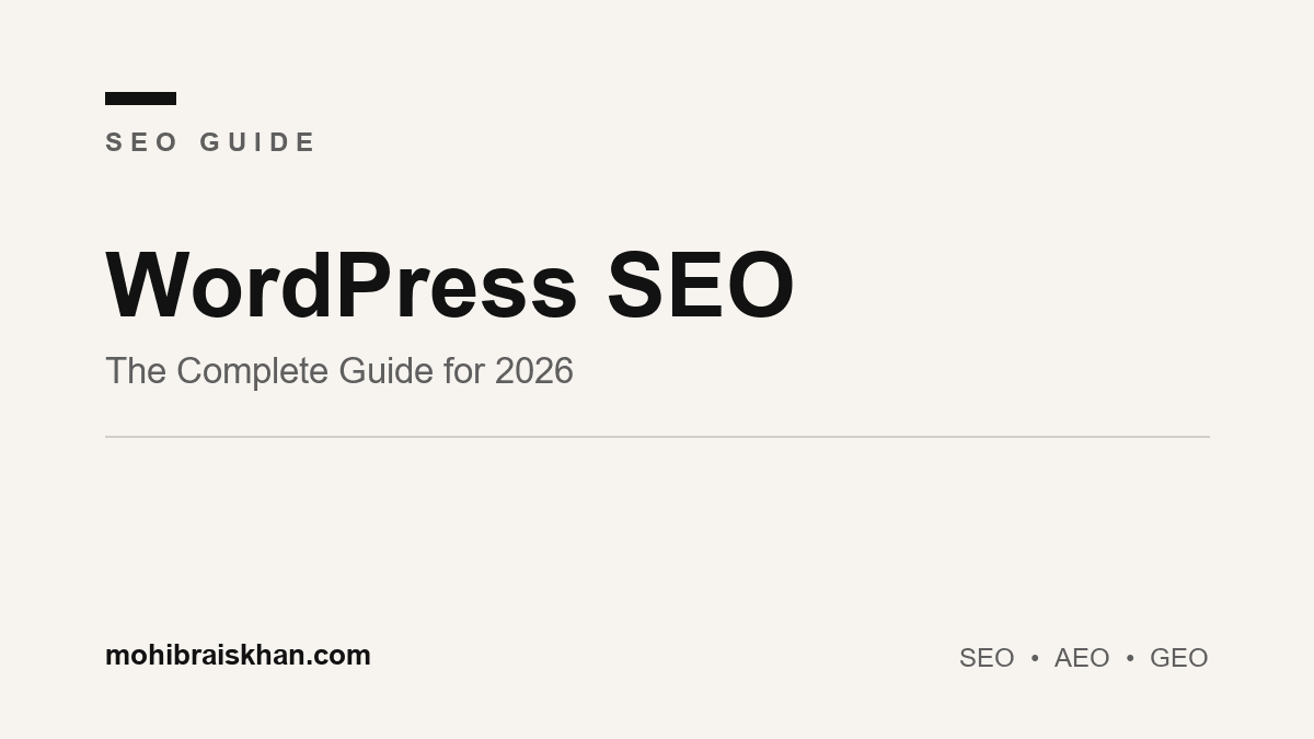 WordPress SEO: the complete guide to ranking your WordPress site